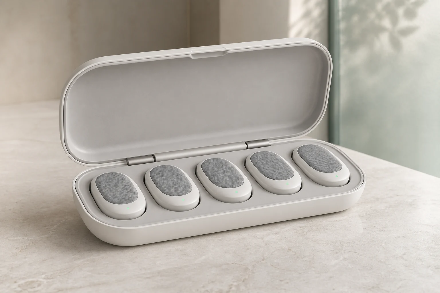 The complete five-module Clarity+ Home Interface kit
